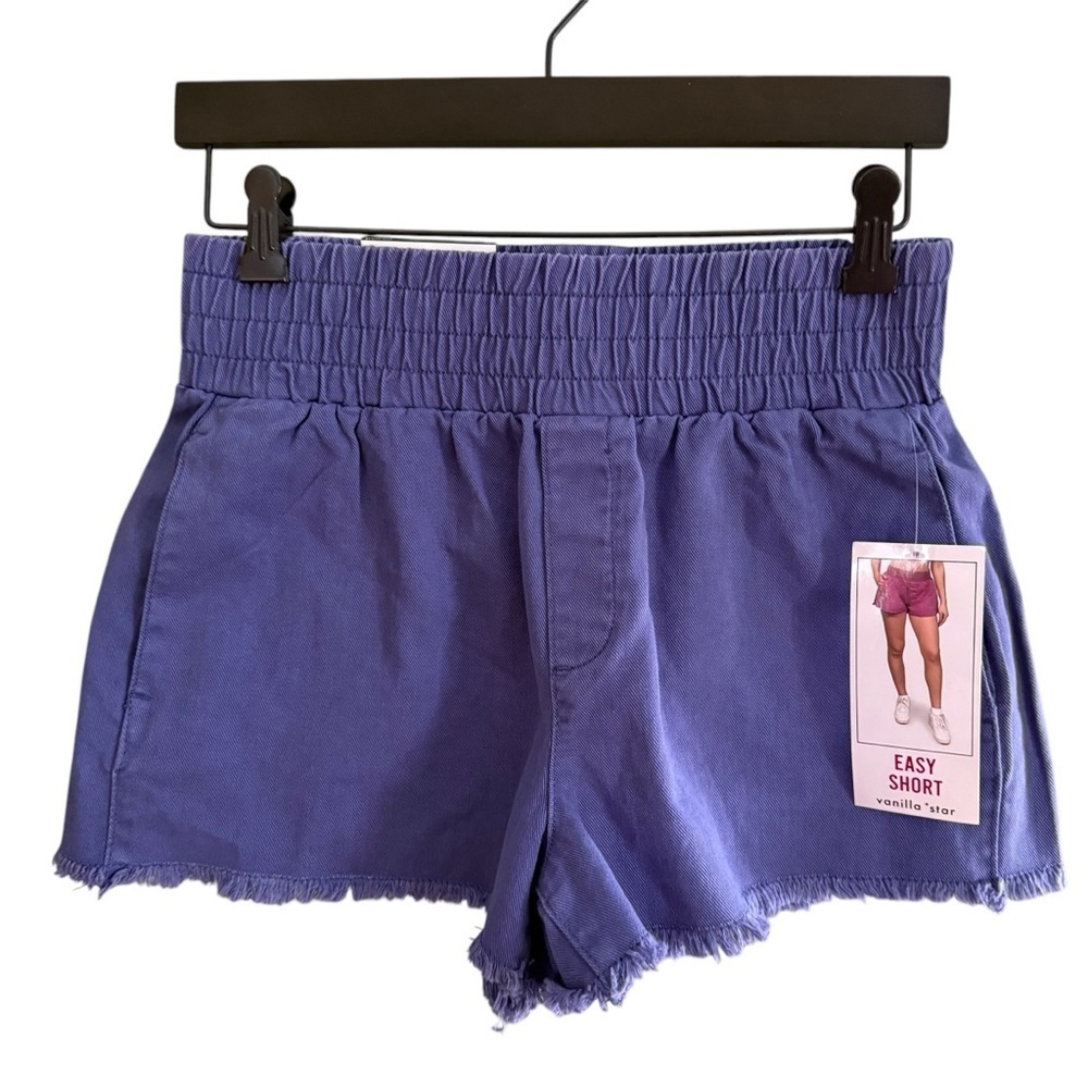 Vanilla star Easy Short Designed In New York Pull On purple shorts Size M